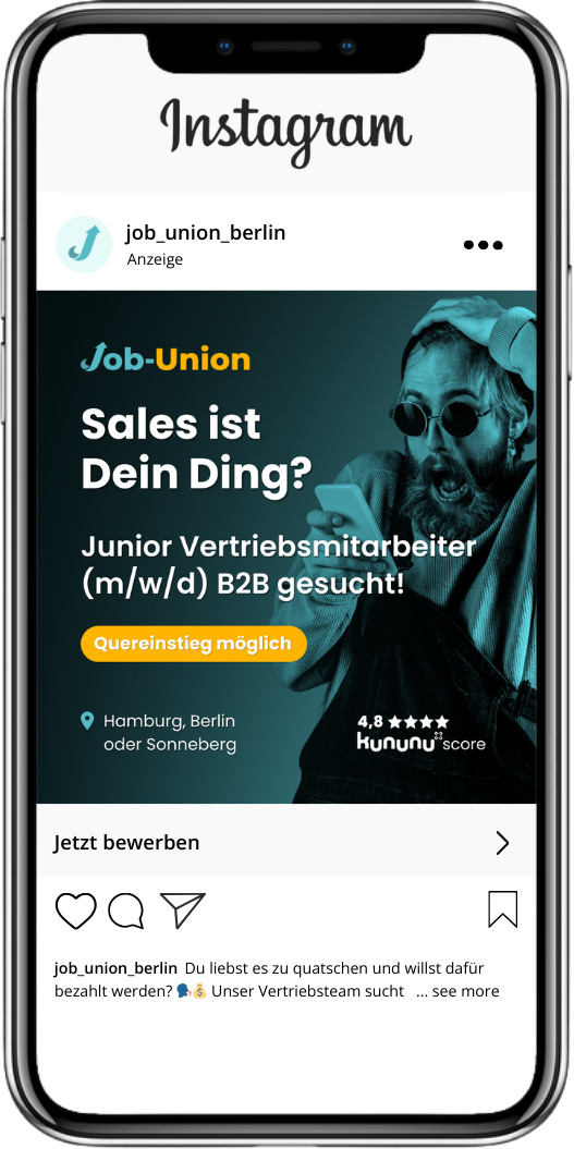 Social Media Ads Mockup -Job-Union