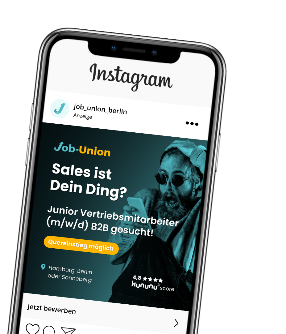 Instagram Social Media Ad - Job-Union