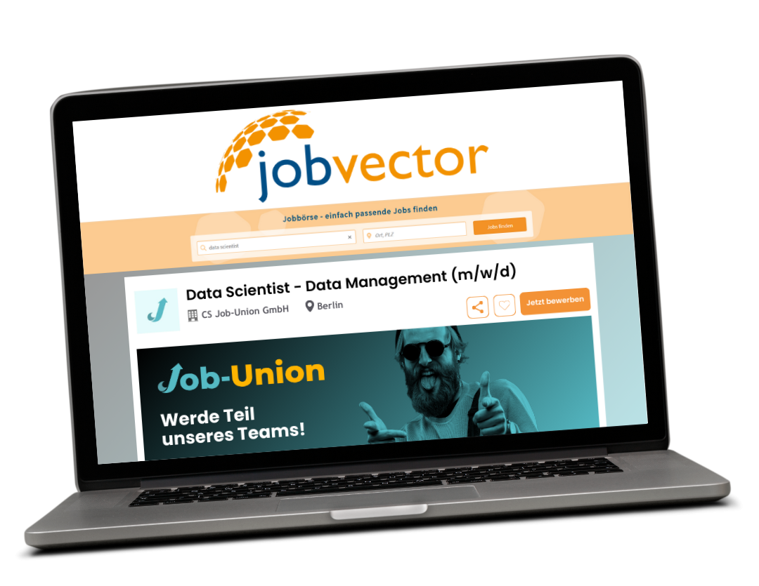 Jobvector Jobanzeiger Anzeige Mockup - Job-Union
