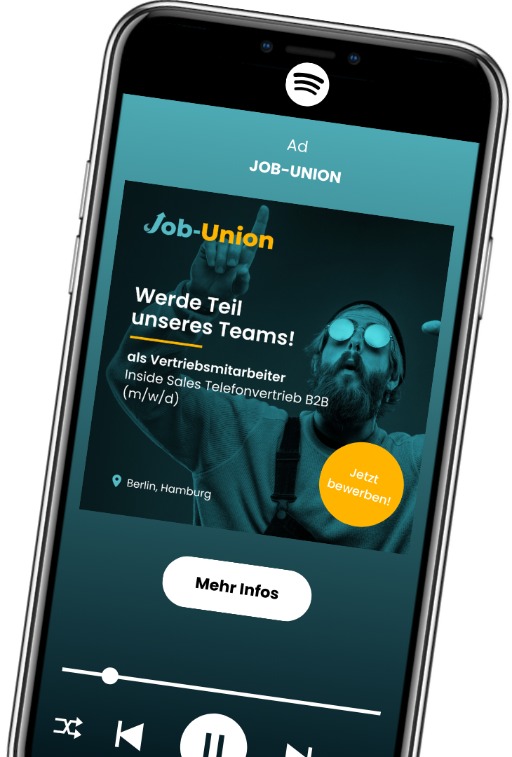 Spotify Social Media Ad - Job-Union